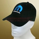 Mopar Logo Black Baseball Cap