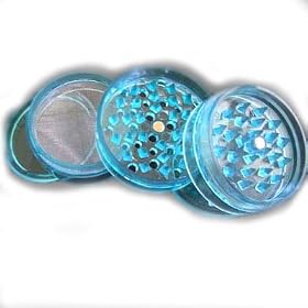 Buy 4 piece Herb Grinder Acrylic with Screen + Stash
