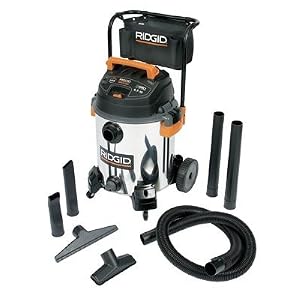 Ridgid 22708 16 Gallon Steel Tank Vacuum by 