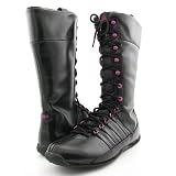 K SWISS Fetterly Black Boots Shoes Ladies Size 6 = 4 UK by K Swiss