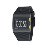 DKNY NY1307 Gents Digital Watch, Black Dial & Rubber Strap