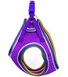 Lil Pals Mesh Comfort Mesh Adjustable Step-in Dog Harness for Puppies and Toy Breeds (Orchid, Extra Small)