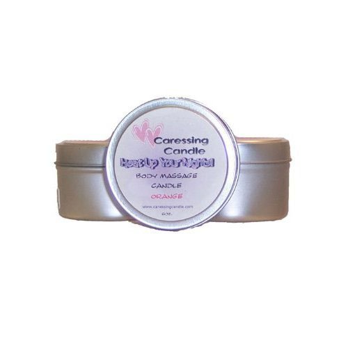 Caressing Candle Body Massage Candle - Orange