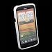 Transparent White Glossy TPU Silicone Gel Soft Cover Case For HTC One X