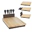 Hideaway Cheese Cutting Board & Knives Set