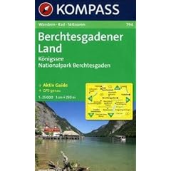 Berchtesgadener Land 1 : 25 000: K�nigssee, Nationalpark Berchtesgaden. Wandern / Rad / Skitouren. GPS-genau
