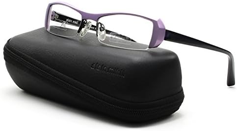 Alain Mikli Eyeglasses A0613-11 Metallic Lavender Frame Deep Purple Temples 52mm