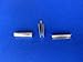 25mm or 1 inch No Loop Ribbon Clamp Crimps -- Silver