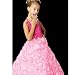 Pink Halter Top Swirl Ruffle Skirt Pageant Dress Toddler Girls 2T-14