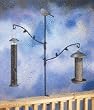 Hiatt Manufacturing Adjustable Deck Hanger Bird Feeder