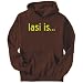 Hoodie Mens Brown 