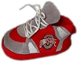 ComfyFeet Ohio State Buckeyes Baby Slippers - Ohio State Buckeyes Crib-New to 9 months