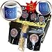 Beverly Turner Design - Silver Candles on Blue - Coffee Gift Baskets - Coffee Gift Basket