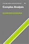 Complex Analysis (Cambridge Studies in Advanced Mathematics)