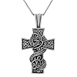 Sterling Silver Celtic Cross Necklace