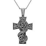 Sterling Silver Celtic Cross Necklace