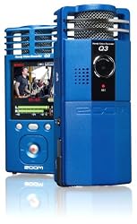 Zoom Q3 Handy Video Recorder (Metal Blue)