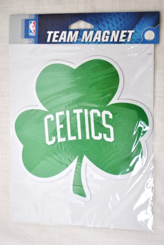 Boston Celtics Official NBA Shamrock team logo 6 inch car/ Refrigerator magnet