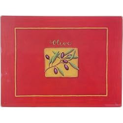 Olive Design Surface Saver Small Cutting Board