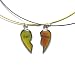Best Cables - Best Friends Heart Shape Mood Friendship Necklace Set with Cable Chokers