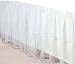White Tulle Crib Skirt by Sleeping Partners