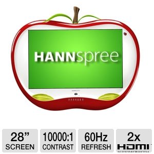 28 HANNspree Apple LCD TV