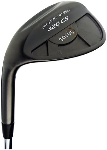 Solus Golf 420CS Wedge, Left, Steel, Wedge, 56