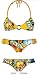 Ed Hardy Golden Bandeau Halter swimwear bikinis