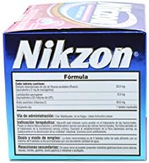 Nikzon 90 Tabs.auxiliary in the Treatment of Hemorrhoids Chewable Tabs Anti Inflammatory 3 Boxes