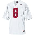 Nike Alabama Crimson Tide #8 Youth White Replica Football Jersey