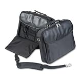 / KMW62195 / Simply Portable 1 Notebook Case, Nylon, 16-1/2w x 3-1/2d x 14h, Black / Sold as 1 EA