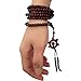 Tibetan 216pcs 6mm Rosewood Prayer Beads Buddha Mala Buddhist Bracelet Necklace