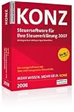 KONZ Steuersoftware 2008, mit Original-Buch - Franz Konz