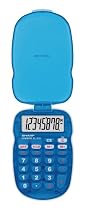 Sharp Electronics ELS10BBLTranslucent 3 key memory Youth Calculator-Blue