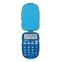 Sharp Electronics ELS10BBLTranslucent 3 key memory Youth Calculator-Blue