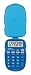 Electronics : Sharp Electronics ELS10BBLTranslucent 3 key memory Youth Calculator-Blue