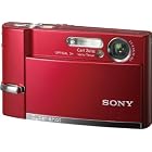 Sony Cybershot DSC-T50 7.2MP Digital Camera with 3x Optical Zoom (Red)