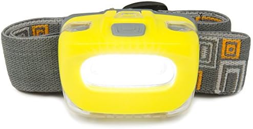 LED Headlamp | Flood Headlight | Great for Camping, Dog Walking, Hiking, and Kids | One of the Best, and Lightest (2.6 oz) Head Lamp | 130 Lumens | 3 AAA Duracell Batteries Included.
