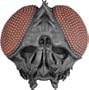 Fly Insect Half Mask Adult Accessory