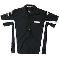 Joe Rocket Rocket Staff Men's Polo Sportswear Shirt - Black/White