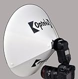 Opteka BD-5 Universal 17" Beauty Dish Reflector & Diffuser for External Cam ....