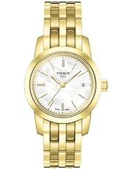 Tissot Classic Dream Gold PVD Mother-of-Pearl Dial Womens Watch #T033.210.33.111.00