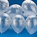 11" Latex "Just Married!" Balloons (pack of 12)