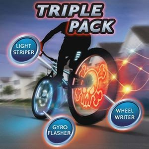 Meon 876724 Light Up Bikee FX Triple Pack