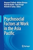 Psychosocial factors at work in the Asia Pacific