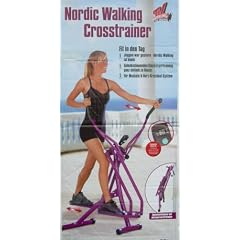 TV Das Original  0878 Nordic Walking Crosstrainer, aubergine