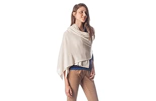 Conte of Cashmere Chal (Beige Claro)