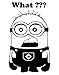Minions What??? Vinyl Car/Laptop/Window/Wall Decal