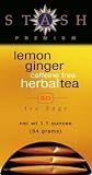 Stash Tea Lemon Ginger, 20-Bag (Pack of 6)