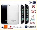CECT&SCIPHONE White (2GB) i9 3G Touch Screen Mobile Phone Smartphone, PDA, GSM Quadband, Dual Sim Dual Standby, MP3/MP4, JAVA, MSN, SELF-INSTALL, 10 Pages Menu, USB, Unlocked, Sim Free